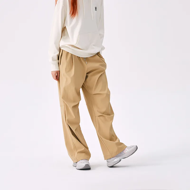 MLB Boston Red Sox Basic Collection SS25 Casual Pants Unisex Beige Yellow-3