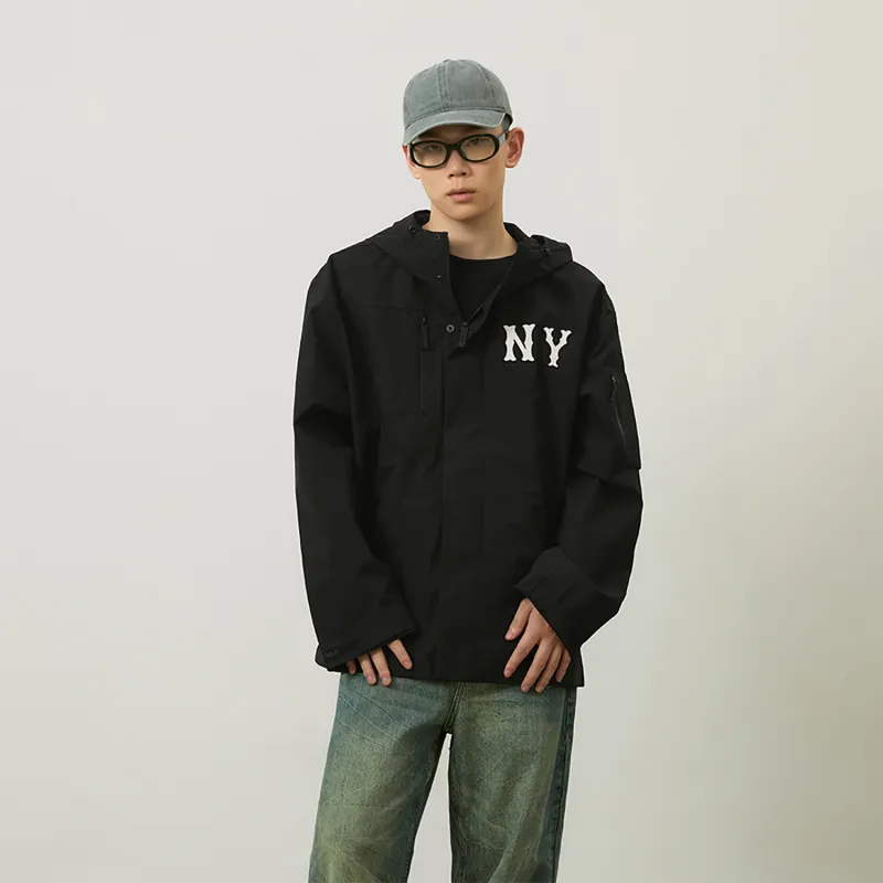 MLB New York Yankees Basic Collection 24FW Jacket Unisex Black-4