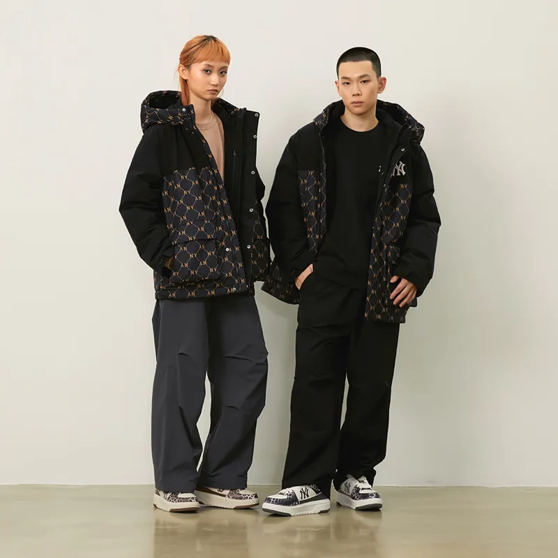 MLB MONOGRAM Collection New York Yankees FW24 Jacket Unisex Black-2