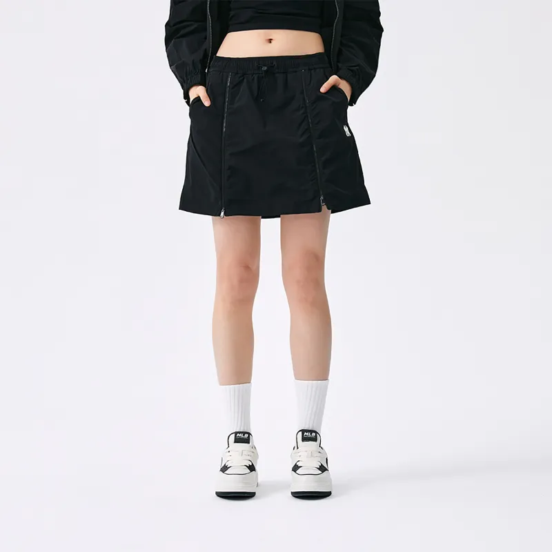 MLB New York Yankees Basic Collection SS25 Casual Short Skirts Women's Black-4