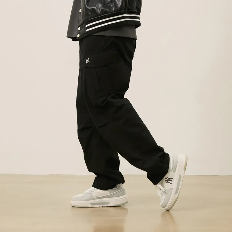 MLB MLB Preppy Style Collection New York Yankees FW24 Cargo Pants Unisex Black-4