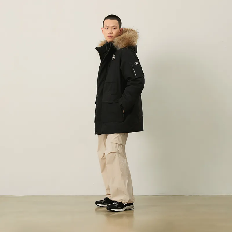 MLB New York Yankees Basic Collection 24FW Down Jacket Unisex Black-6