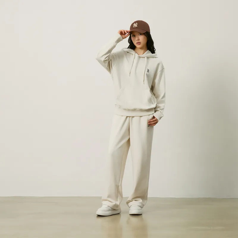 MLB Boston Red Sox Basic Collection FW24 Casual Pants Unisex Dark Cream-5