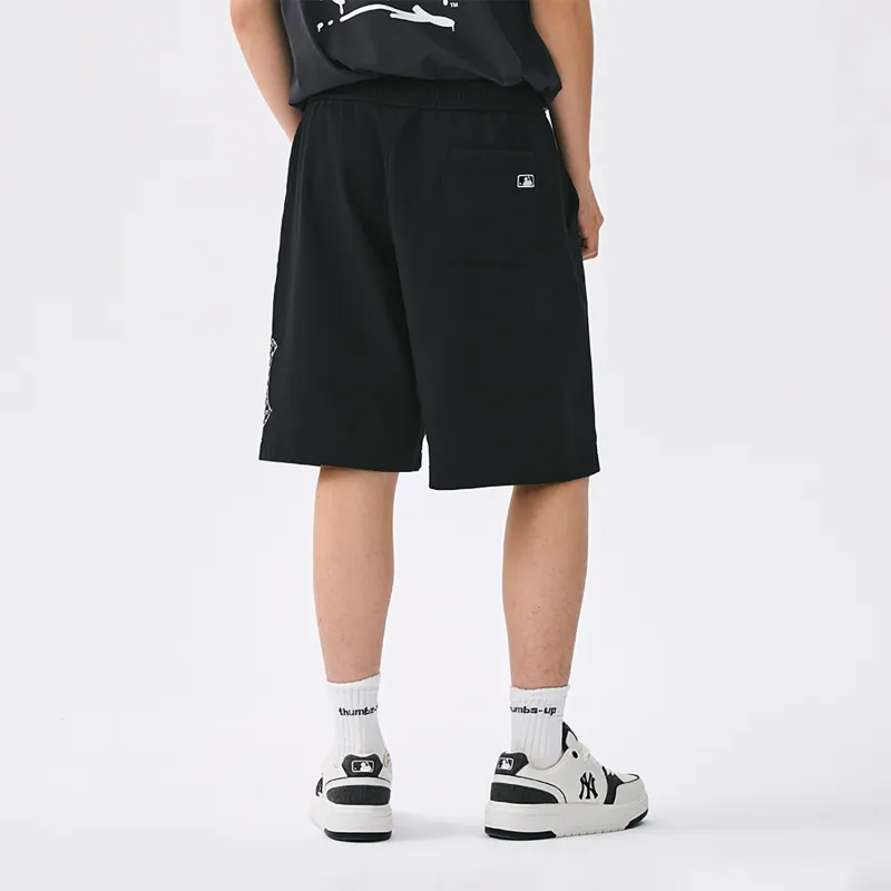 MLB MONOGRAM Reading Collection Casual Shorts Unisex Black-2