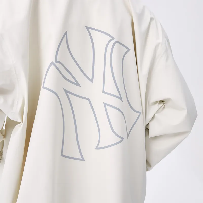 MLB New York Yankees Basic Collection SS25 Windproof Jacket Unisex Deep Ivory-2