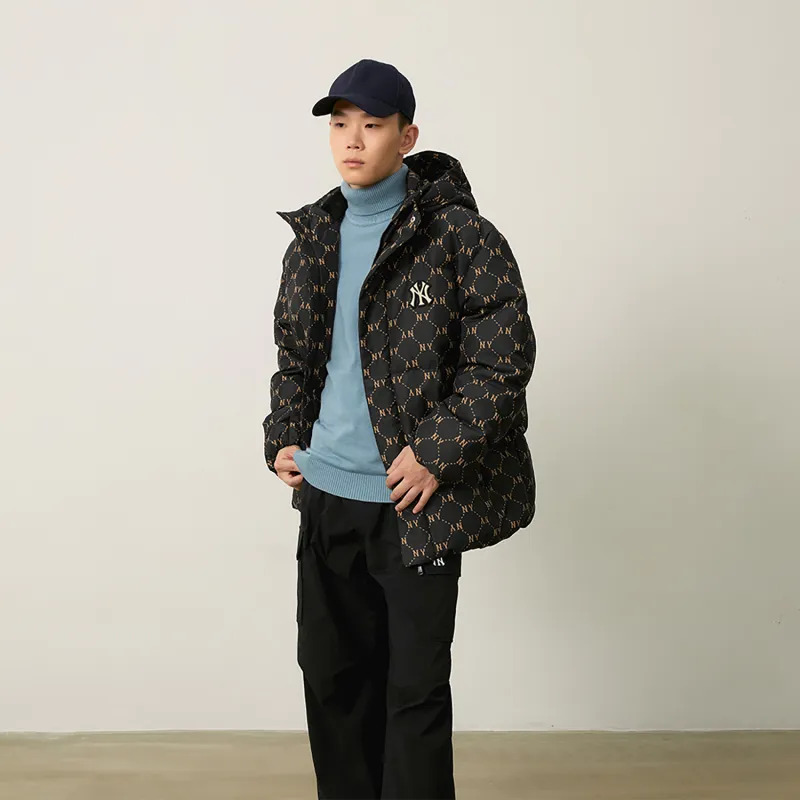 MLB MONOGRAM Collection New York Yankees 24FW Jacket Unisex Black-2