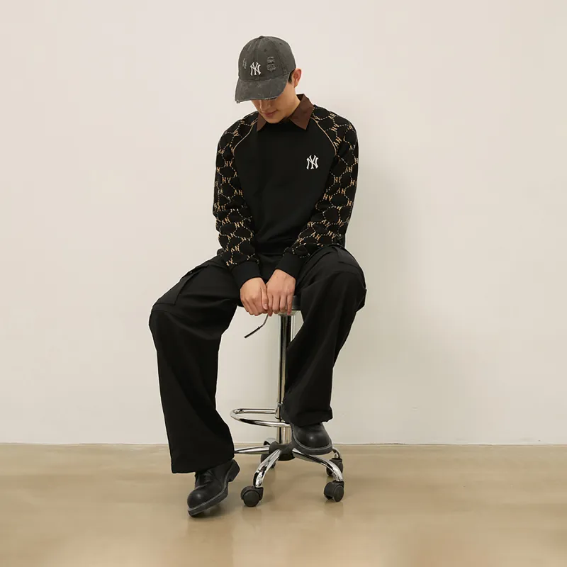 MLB New York Yankees FW24 Cargo Pants Unisex Black-5