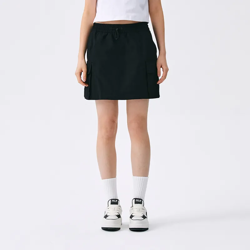 MLB New York Yankees Basic Collection SS25 Cargo Short Skirts Women's Black-4