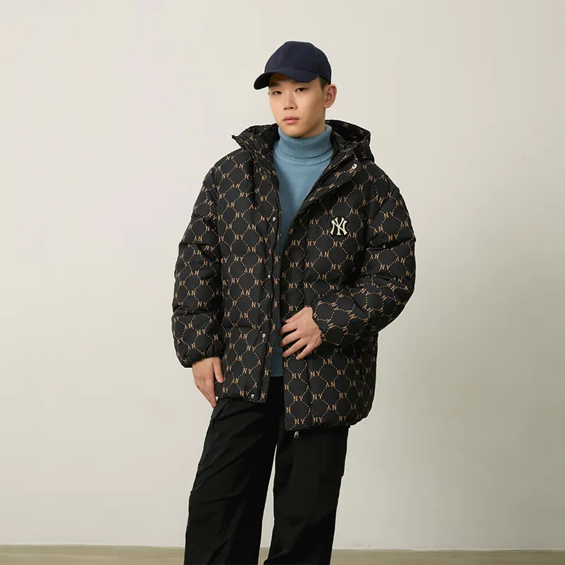 MLB MONOGRAM Collection New York Yankees 24FW Jacket Unisex Black-3