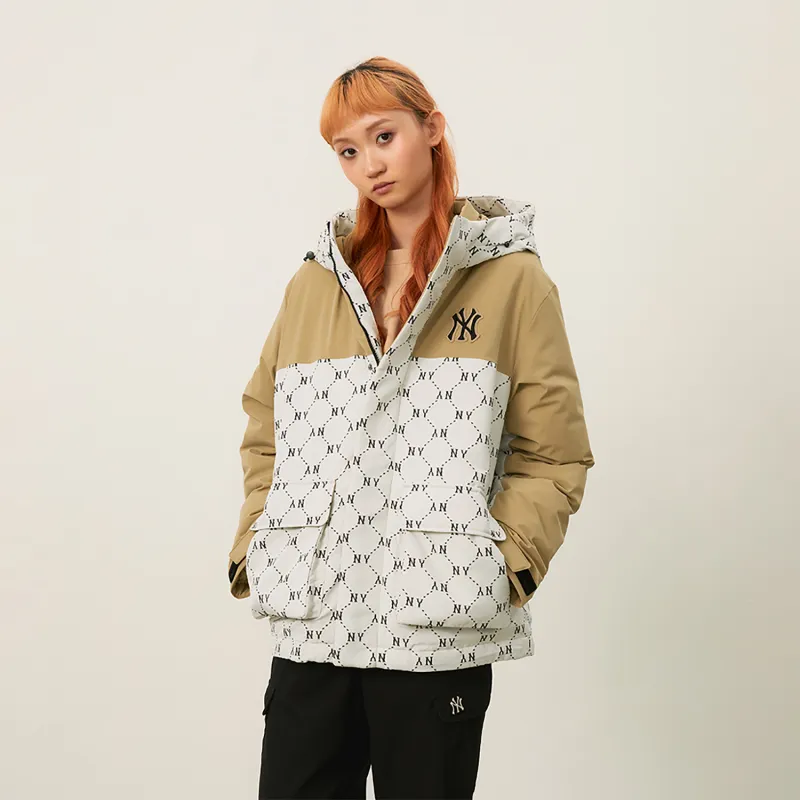 MLB MONOGRAM Collection New York Yankees FW24 Jacket Unisex Cream-5