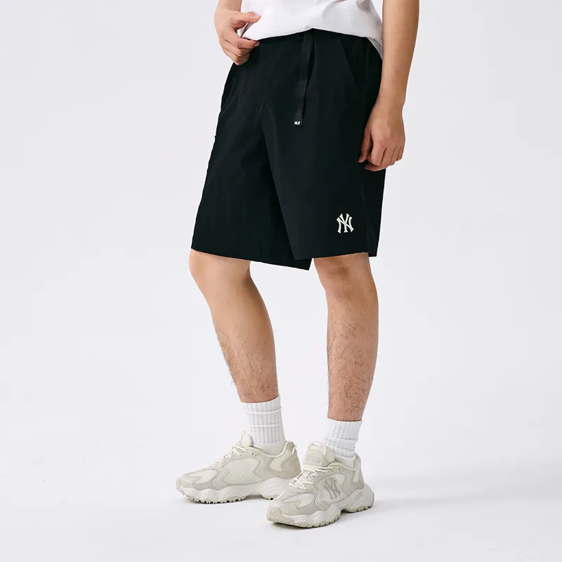 MLB New York Yankees Basic Collection SS25 Cargo Shorts Unisex Black-3