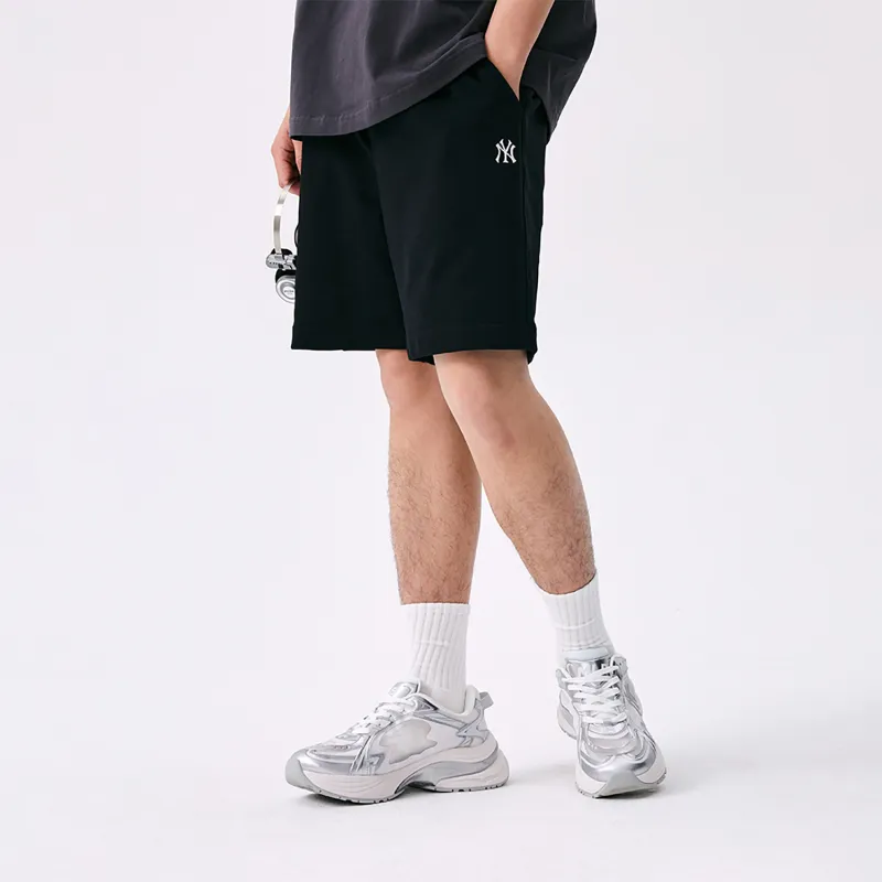 MLB Basic New York Yankees SS25 Casual Shorts Unisex Black-3