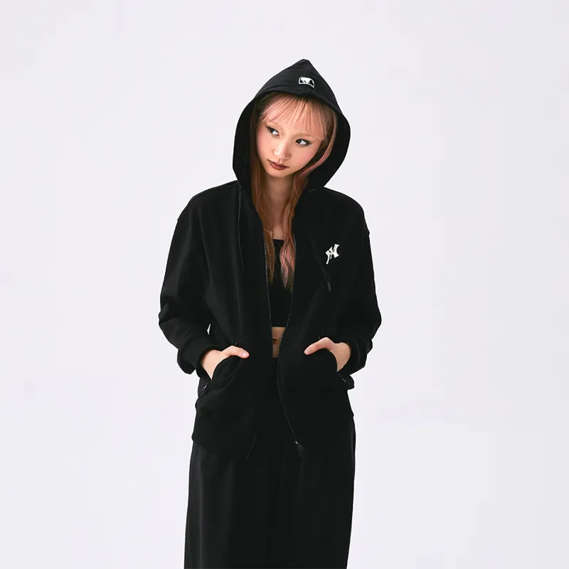 MLB MONOGRAM Collection New York Yankees SS25 Sweatshirt Set Unisex Black-2