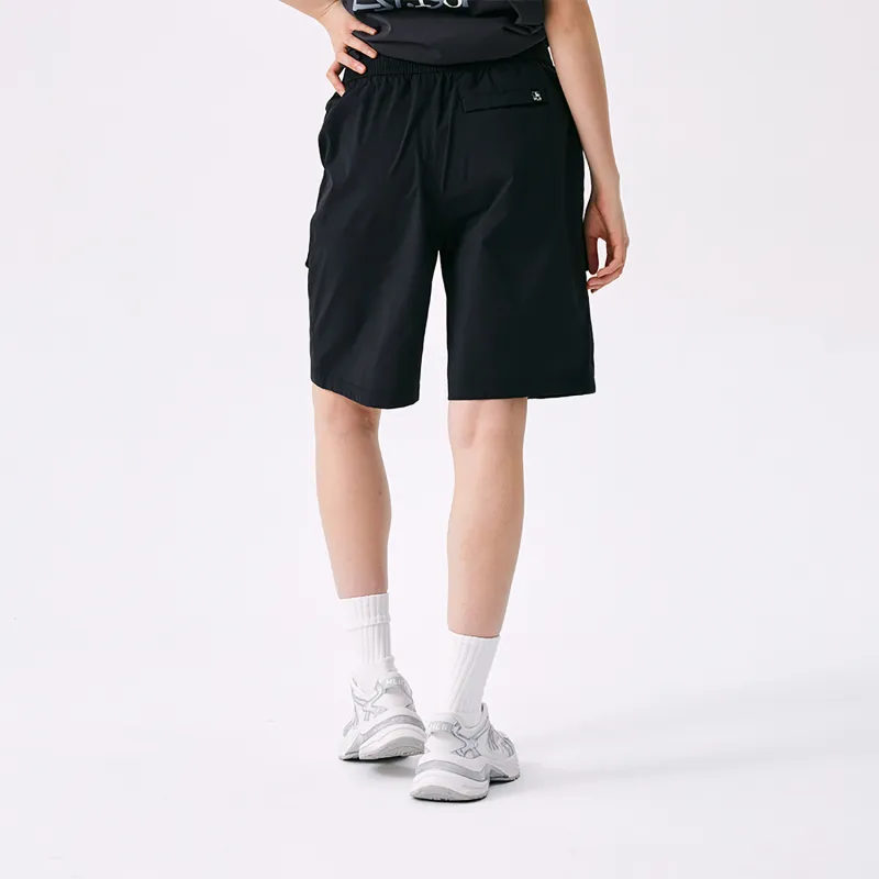 MLB Preppy Style Collection New York Yankees SS25 Casual Shorts Unisex Black-2