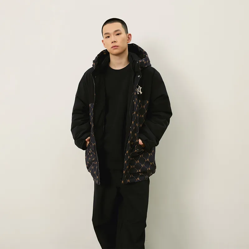 MLB MONOGRAM Collection New York Yankees FW24 Jacket Unisex Black-4