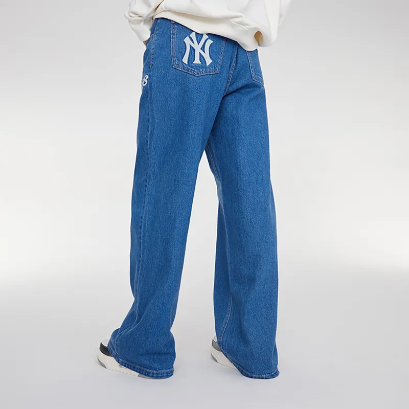 MLB New York Yankees Jeans Women's Blue-3
