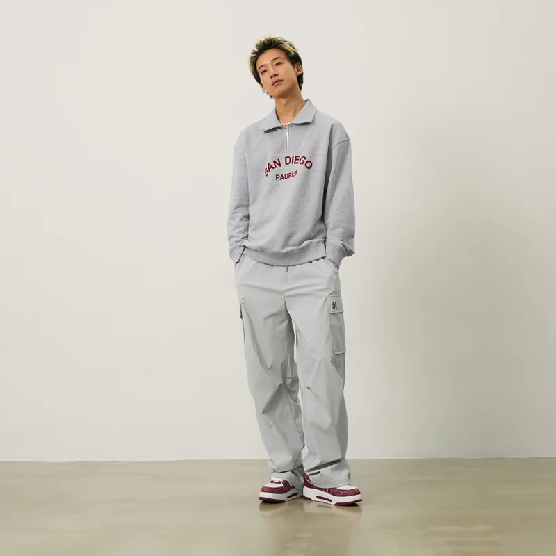 MLB Cargo Pants Men's Light Gray-5