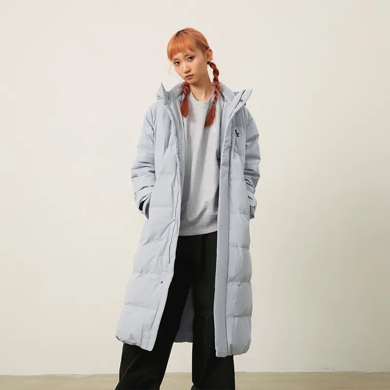 MLB Los Angeles Dodgers Basic Collection FW24 Down Jacket Unisex Light Gray-3