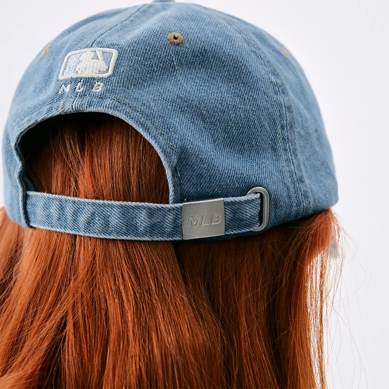 MLB Cotton Baseball Cap Sun Protection Sports & Outdoors Unisex Blue-4