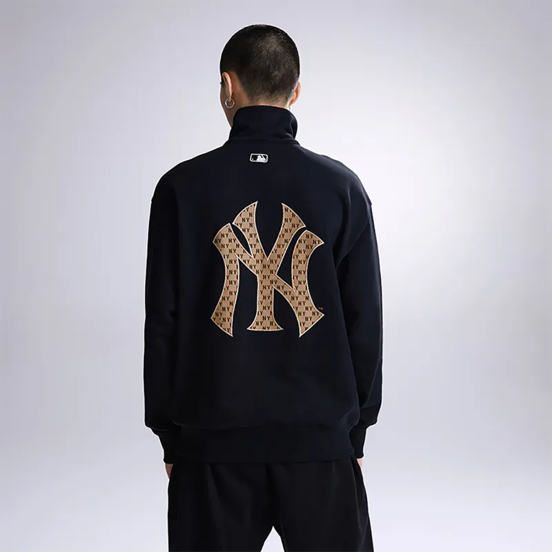 MLB Monogram NEW YORK YANKEES Sweatshirt Unisex Black-6