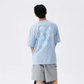 MLB Los Angeles Dodgers SS25 T Shirt Unisex Light Sky Blue