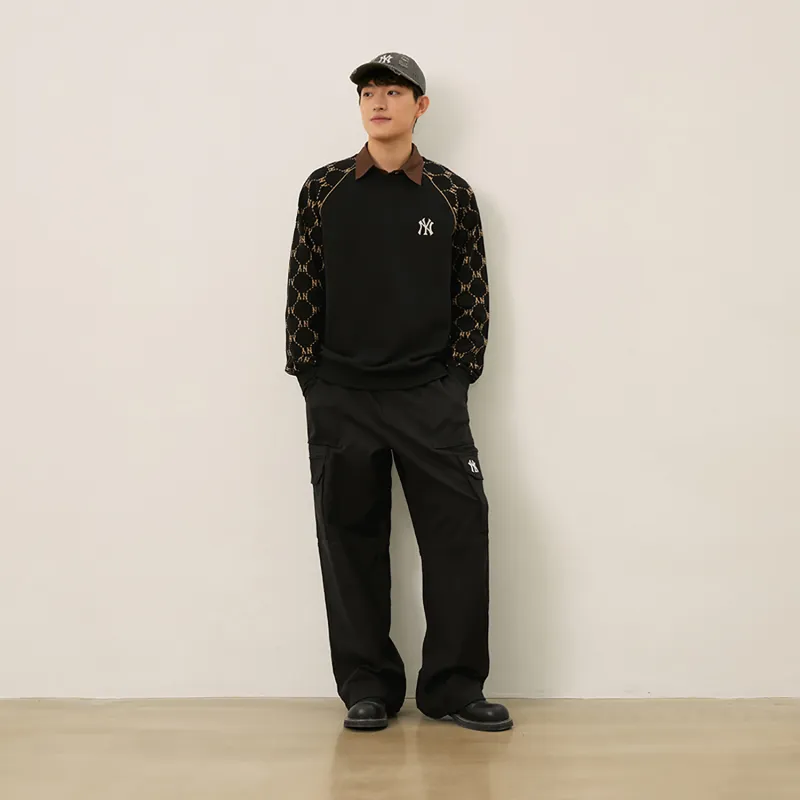 MLB New York Yankees FW24 Cargo Pants Unisex Black-6