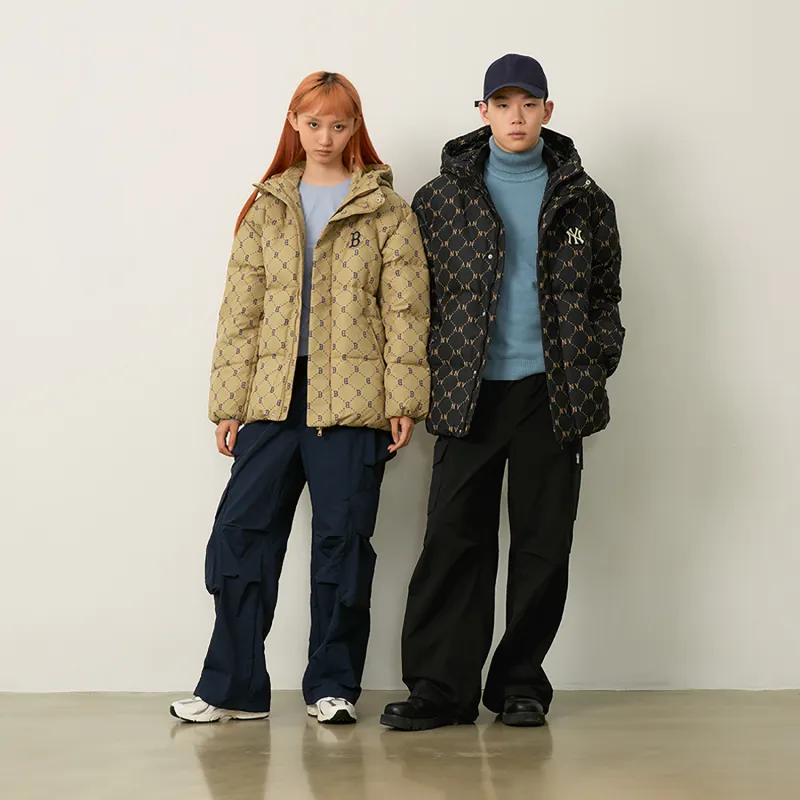 MLB MONOGRAM Collection New York Yankees 24FW Jacket Unisex Black-6