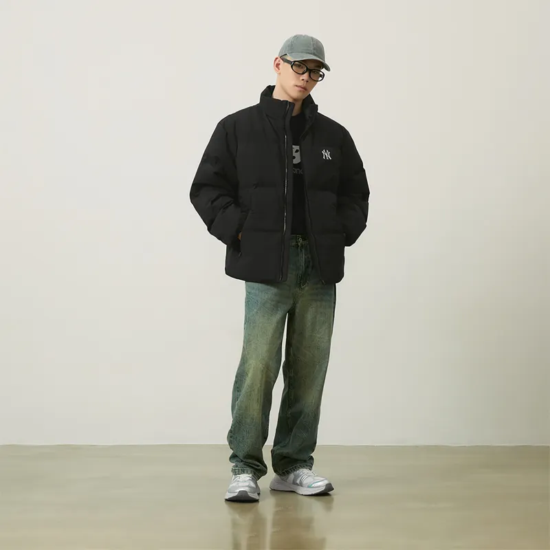 MLB New York Yankees Basic Collection 24FW Down Jacket Unisex Black-5