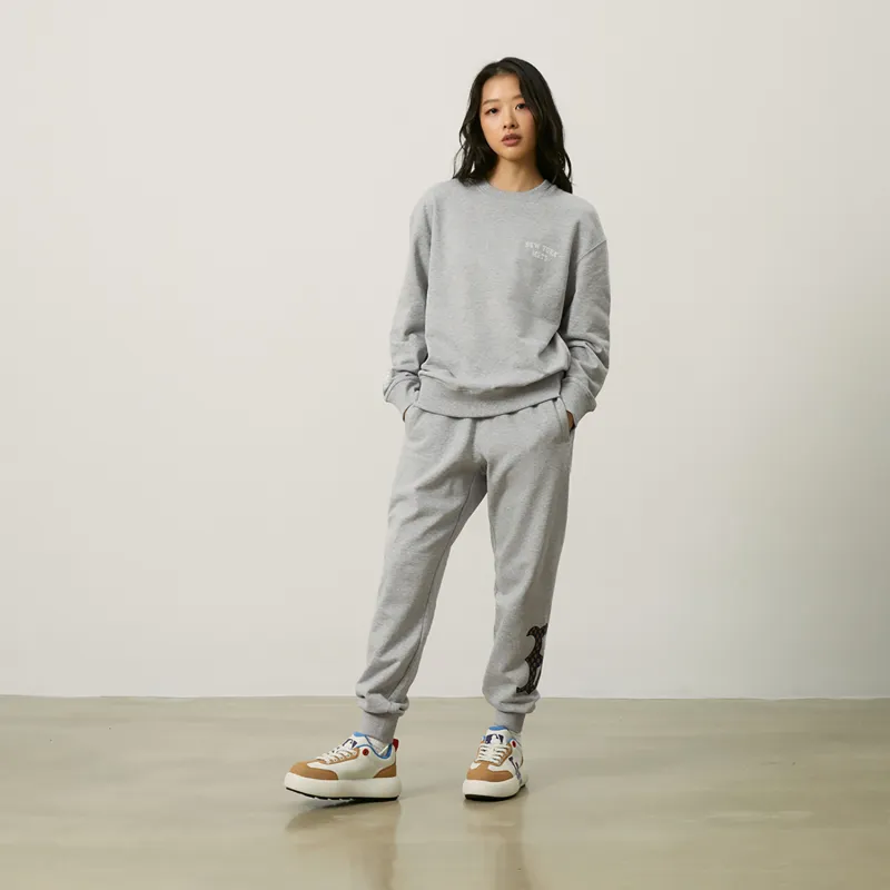 MLB Basic Collection New York Mets 24FW Sweatshirt Unisex Light Gray-5