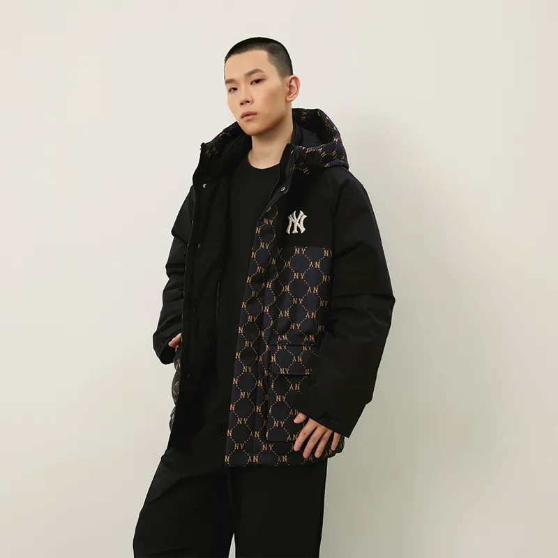 MLB MONOGRAM Collection New York Yankees FW24 Jacket Unisex Black-3