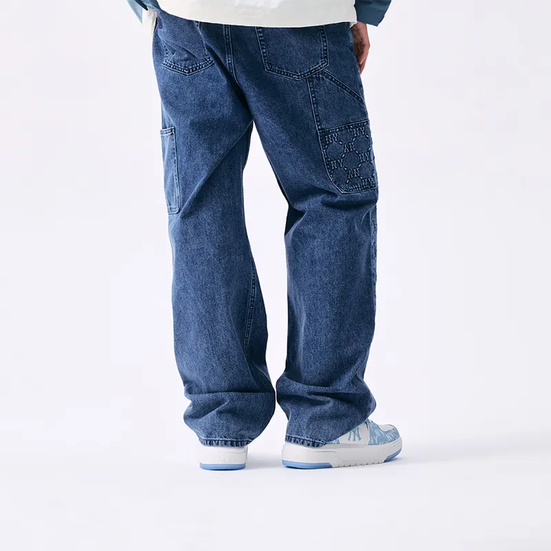 MLB MONOGRAM Collection New York Yankees SS25 Jeans Men's Standard Denim-2