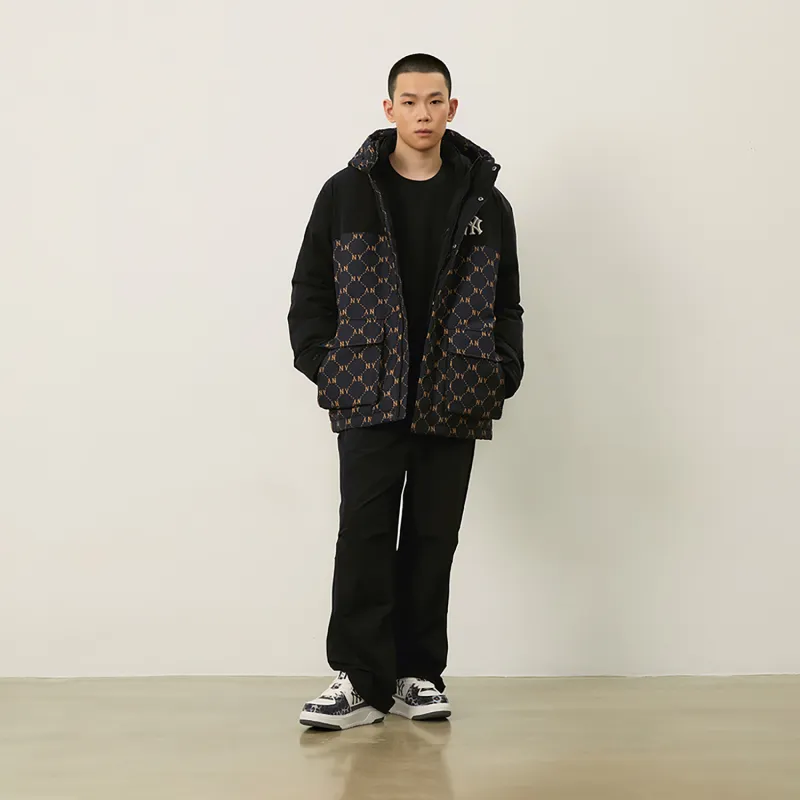 MLB MONOGRAM Collection New York Yankees FW24 Jacket Unisex Black-6