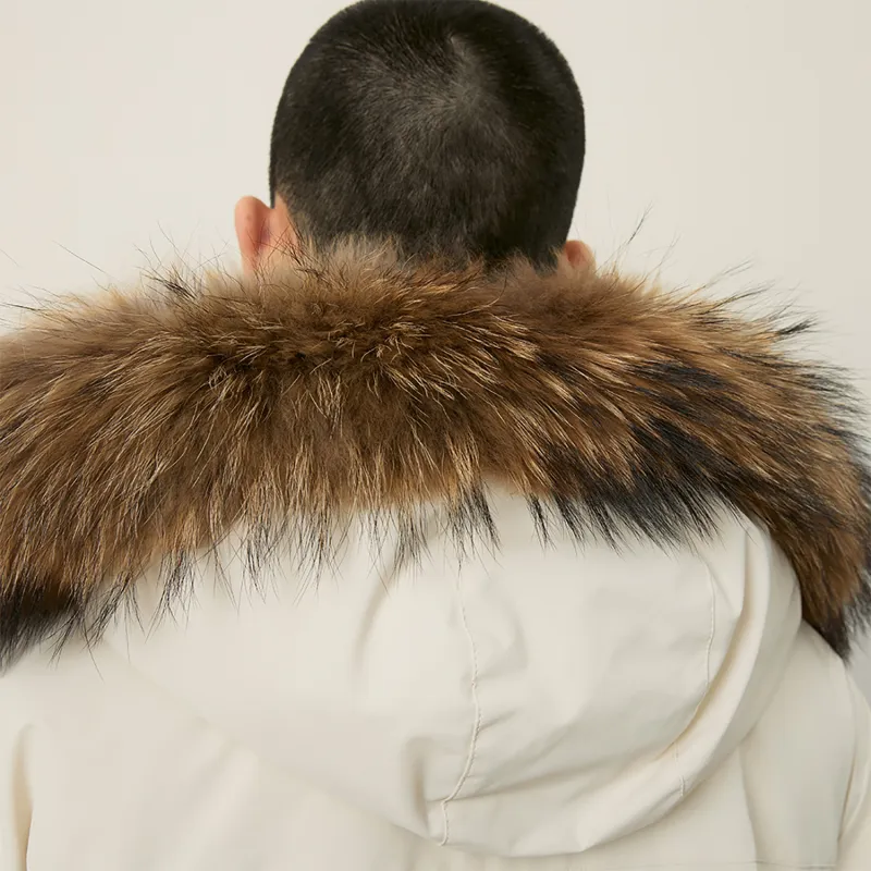 MLB New York Yankees Basic Collection FW24 Down Jacket Unisex Dark Cream-6
