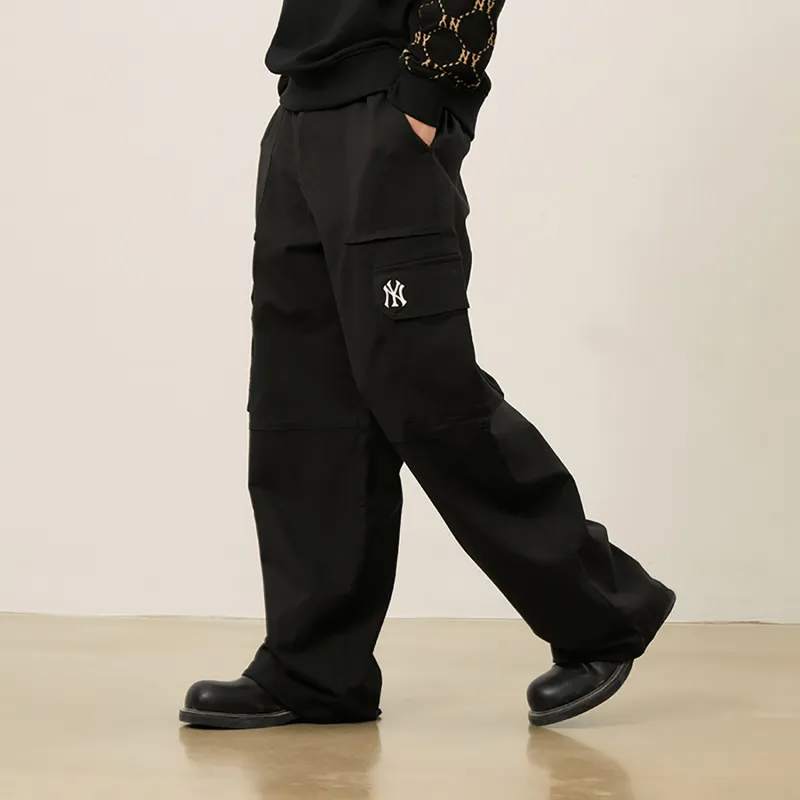 MLB New York Yankees FW24 Cargo Pants Unisex Black-3