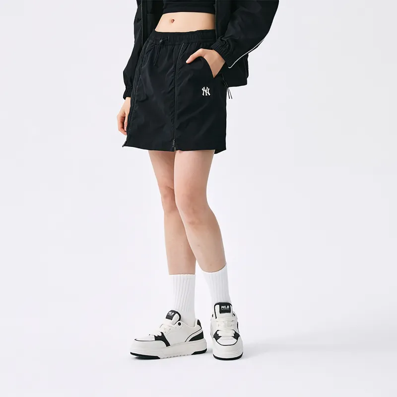 MLB New York Yankees Basic Collection SS25 Casual Short Skirts Women's Black-3