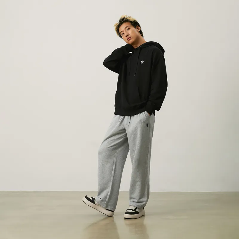 MLB New York Yankees Basic Collection 24FW Pullover Early Autumn Hoodie Unisex Black-4