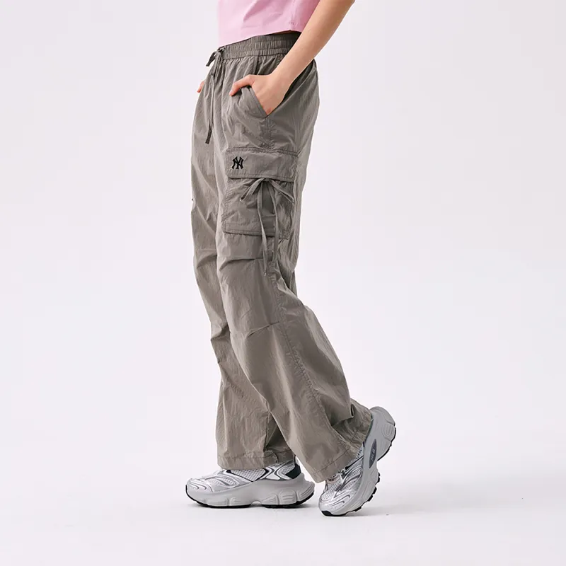 MLB New York Yankees Basic Collection SS25 Cargo Pants Women's Gray-3