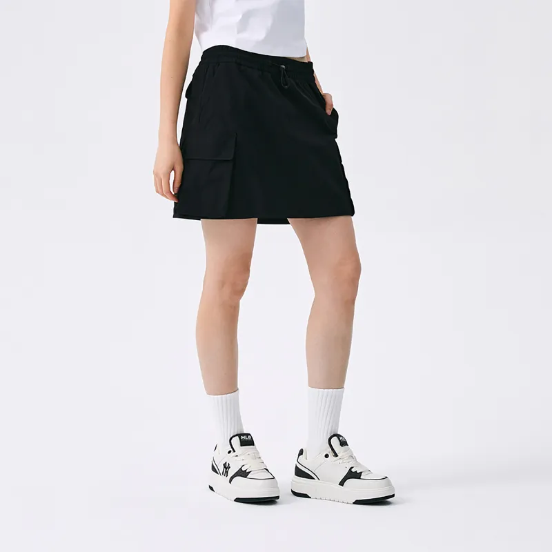 MLB New York Yankees Basic Collection SS25 Cargo Short Skirts Women's Black-2