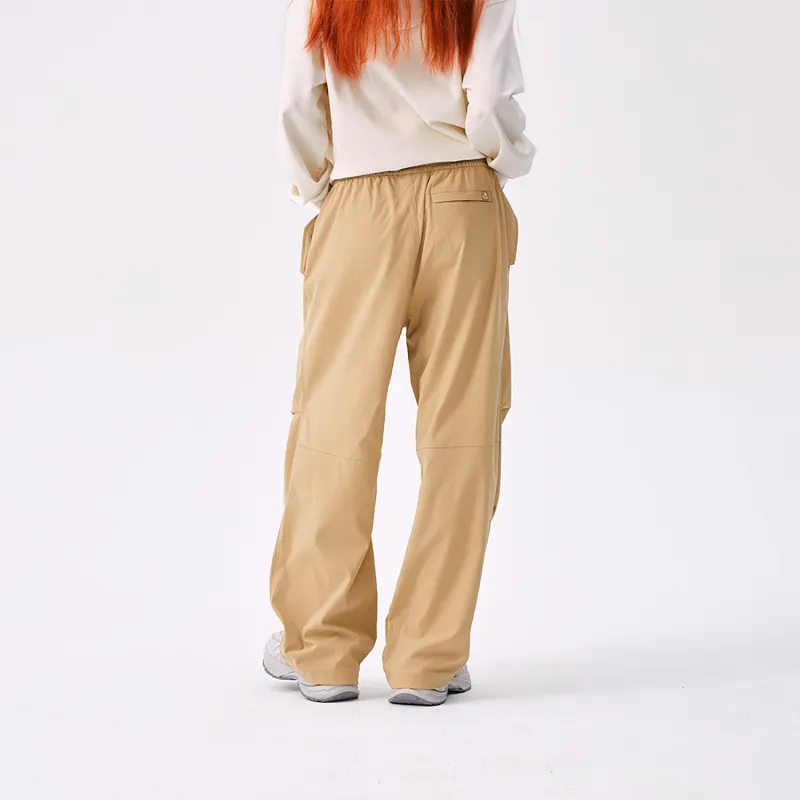 MLB Boston Red Sox Basic Collection SS25 Casual Pants Unisex Beige Yellow-2