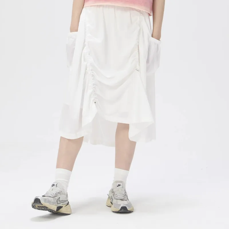 TRIP&CO Casual Long Skirt Women's White-2