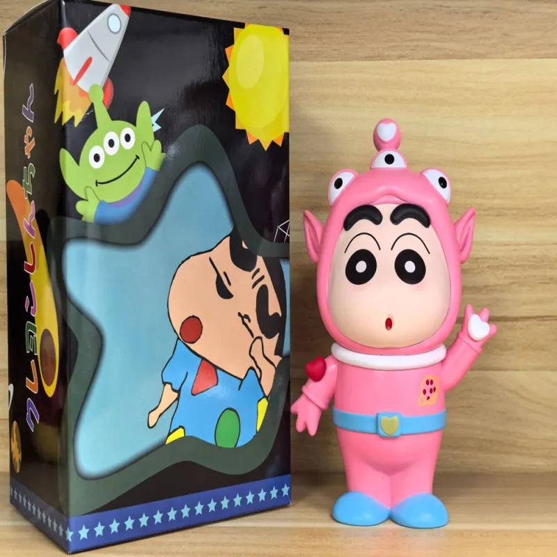 MOKAU Crayon Shin Chan Alien Doll Chibi Figures-4