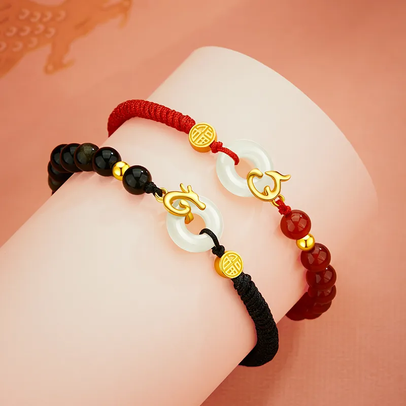 Central Fashion Bracelets Green Jade Unisex-4