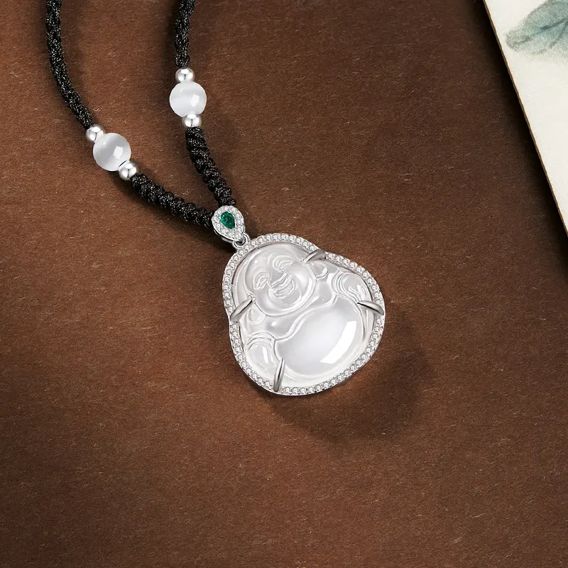 Central Fashion Chalcedony Necklaces Women's-8