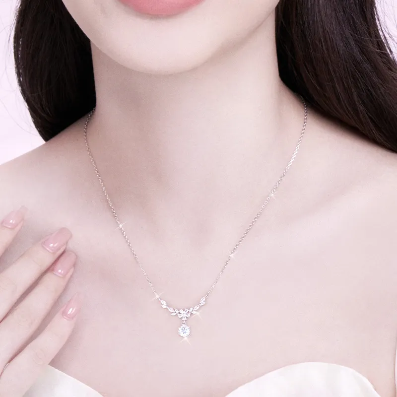 Central Fashion S925 Necklaces Women's-3