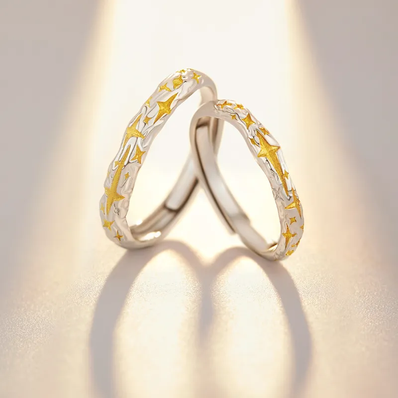 Central Fashion 925 Sterling Silver Rings Unisex-2