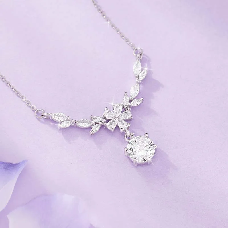 Central Fashion S925 Necklaces Women's-2