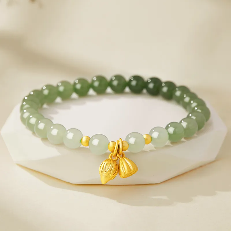 Central Fashion Bracelets Green Jade Women's-2