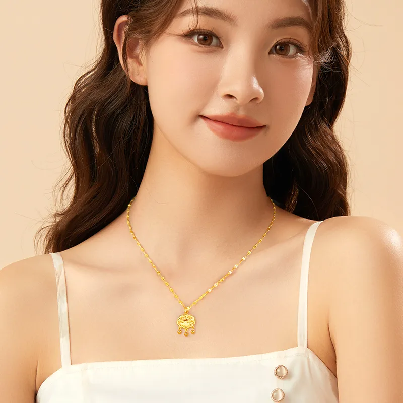 Central Fashion 999 Fine Silver Necklaces Women's-3