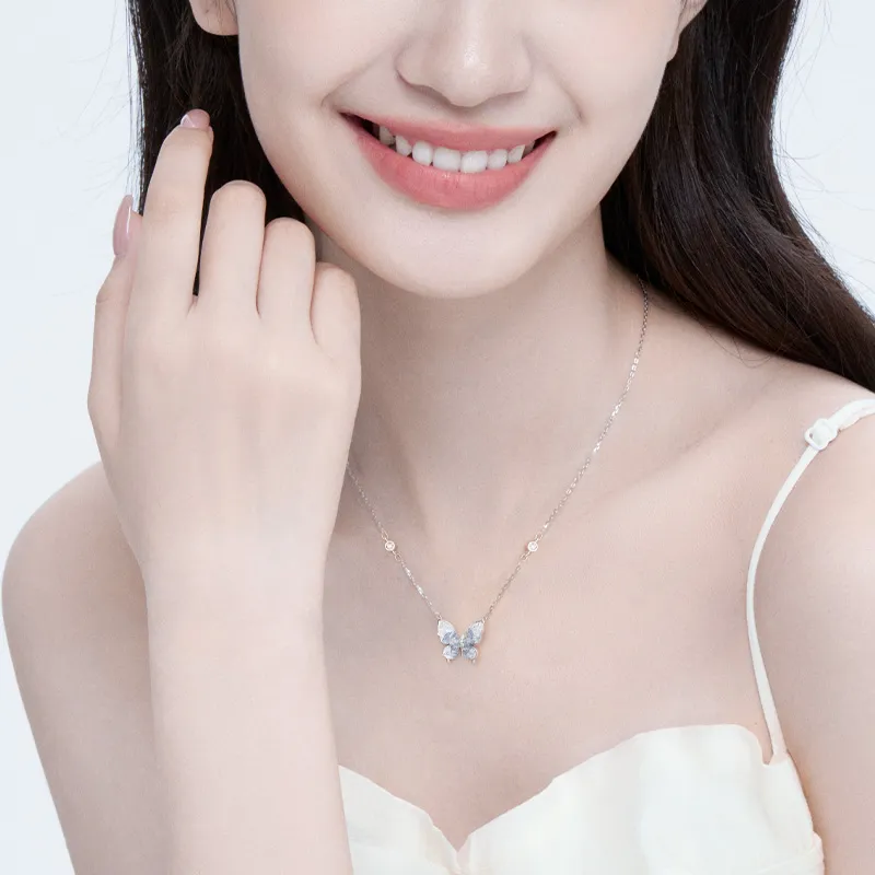 Central Fashion S925 Necklaces Women's-4