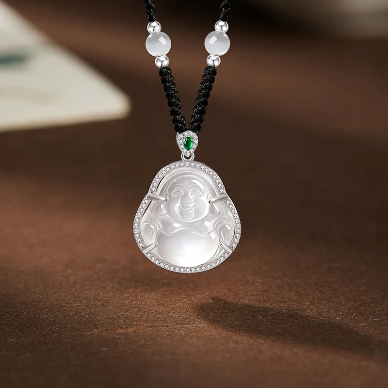 Central Fashion Chalcedony Necklaces Women's-7